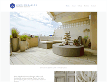 Tablet Screenshot of juliekilgalloninteriors.com